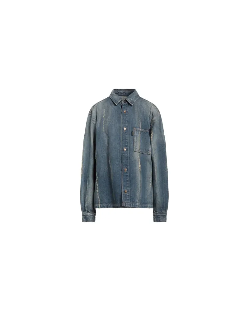 Haikure JACKEN & MÄNTEL - Jeansjacken/Mäntelauf YOOX.COM Blau
