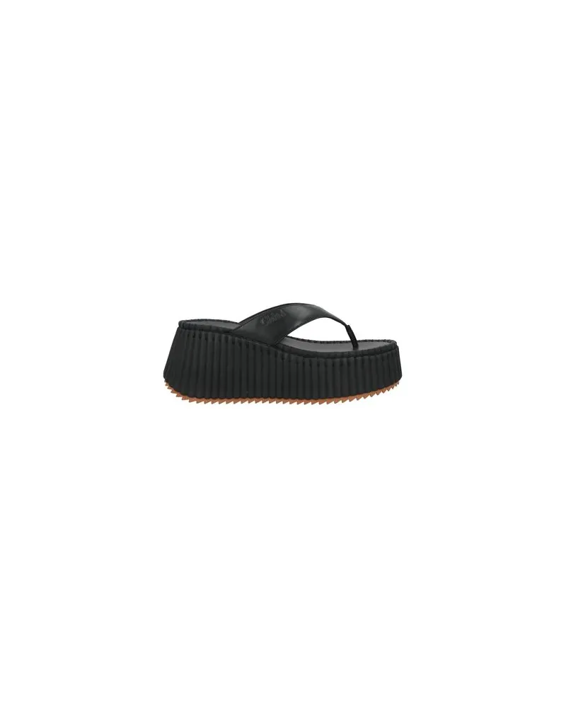 Chloé SCHUHE - Zehentrennerauf YOOX.COM Schwarz