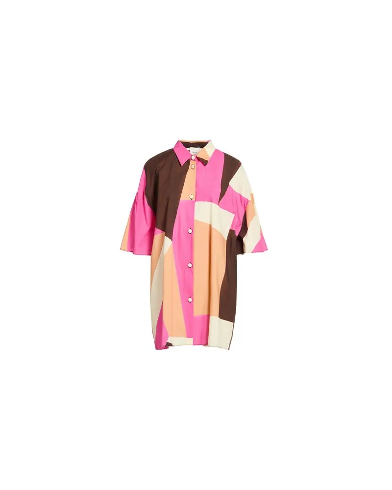 ALYSI CHOCOLAT - TOPS - Hemdenauf YOOX.COM Fuchsia