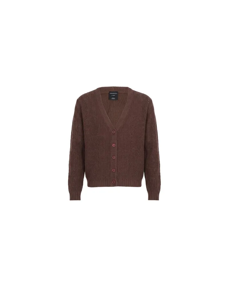 CROSSLEY STRICKWAREN - Strickjackenauf YOOX.COM Braun
