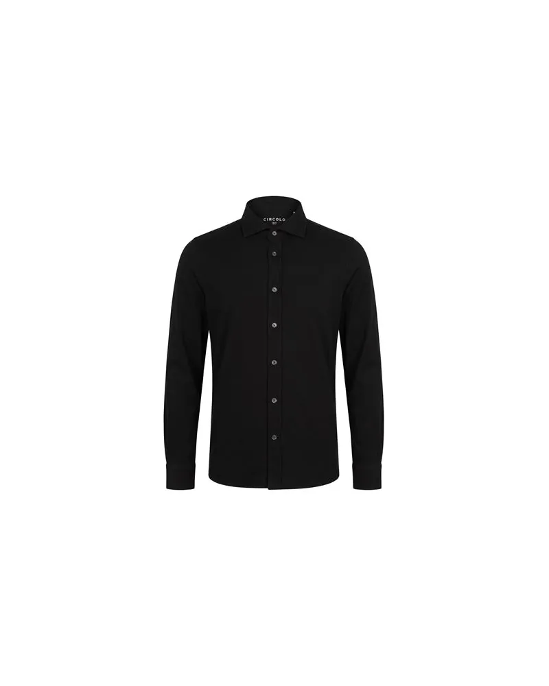 CIRCOLO 1901 TOPS - Hemdenauf YOOX.COM Schwarz