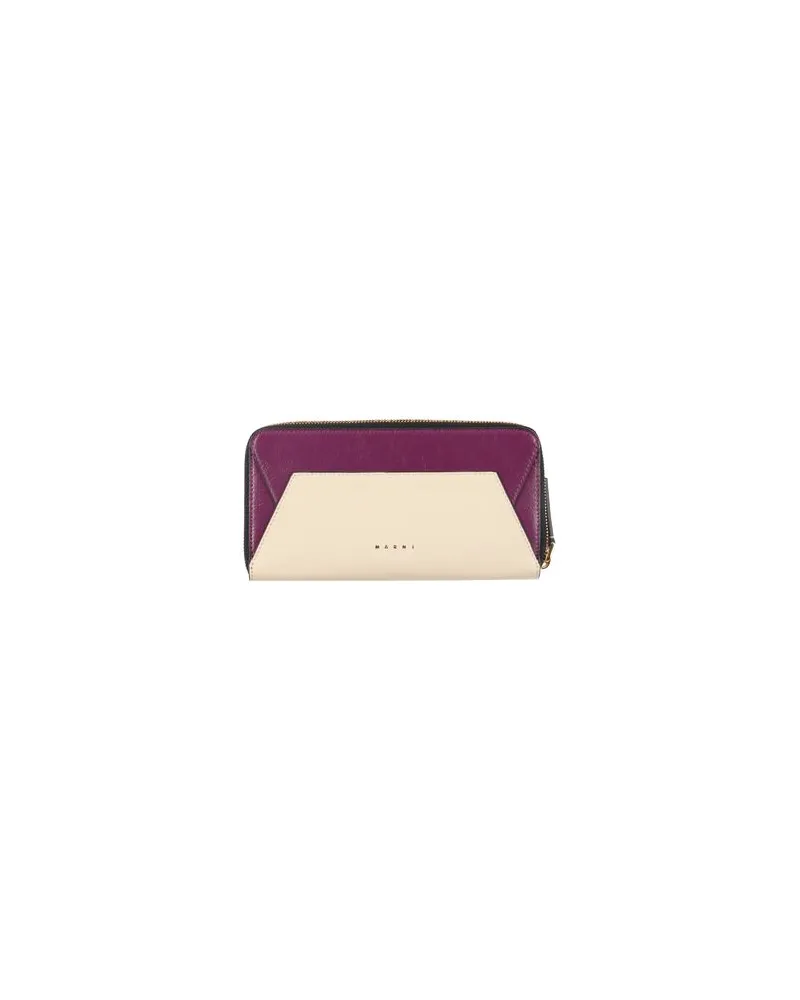Marni Kleinlederwaren - Brieftaschenauf YOOX.COM Elfenbein