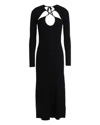 Ninety Percent Midi-Kleid Schwarz