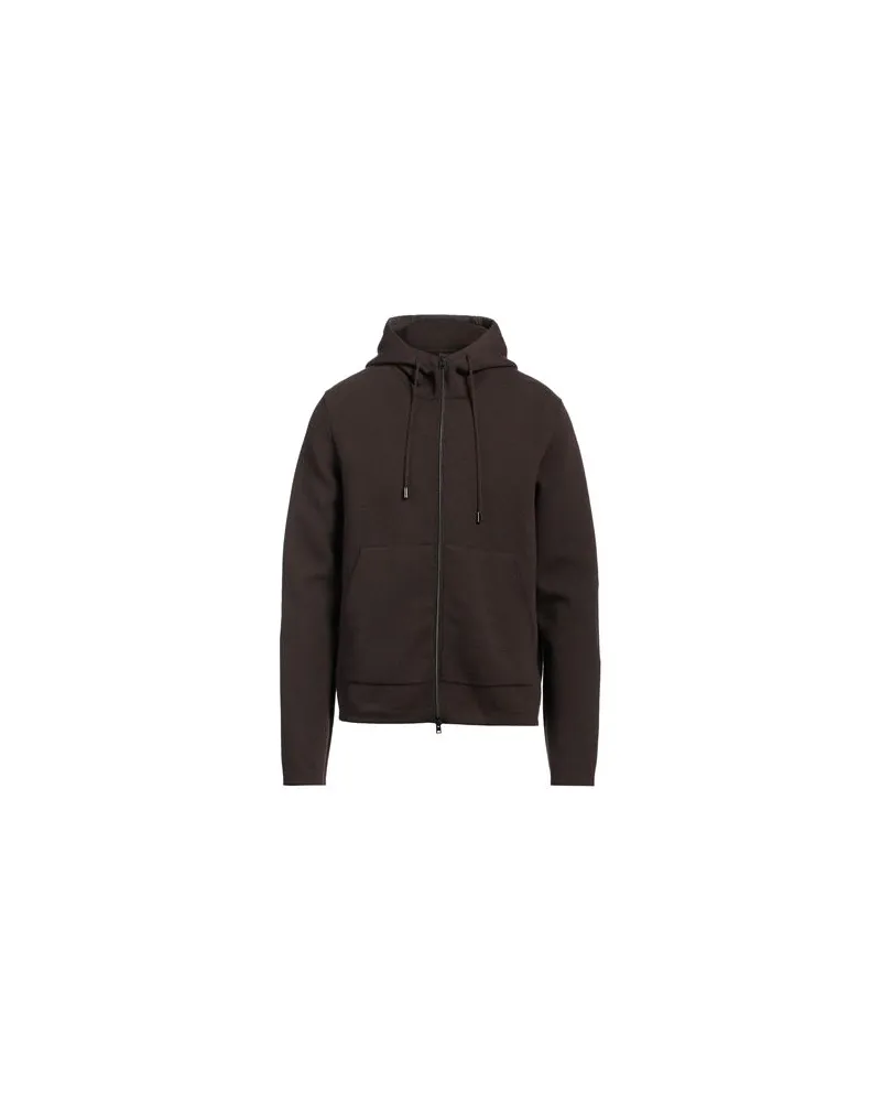 Herno STRICKWAREN - Strickjackenauf YOOX.COM Dunkelbraun