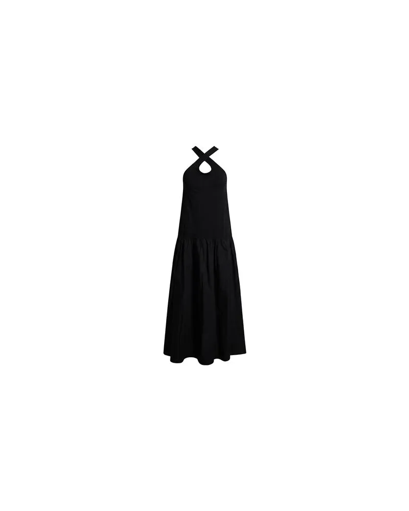 Attic and Barn KLEIDER - Maxi-Kleiderauf YOOX.COM Schwarz