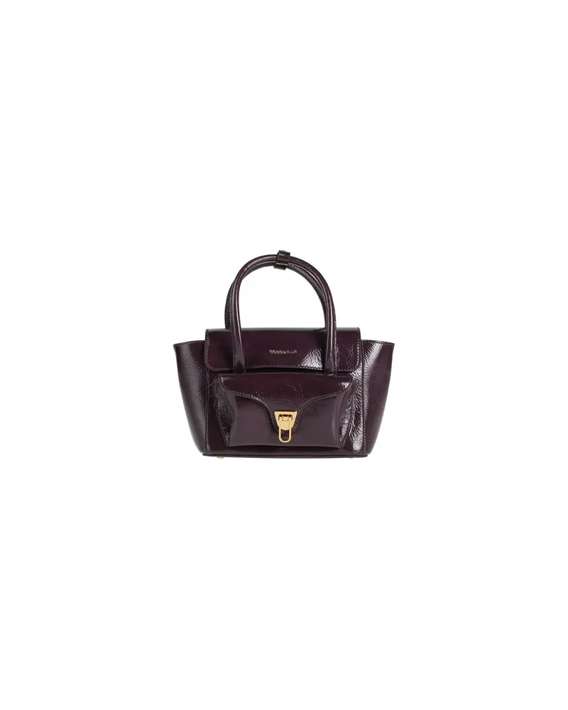 Coccinelle DOUBLE BEAT - TASCHEN - Handtaschenauf YOOX.COM Pflaume