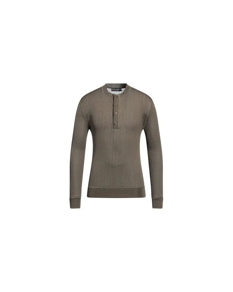 Dolce & Gabbana STRICKWAREN - Pulloverauf YOOX.COM Militärgrün