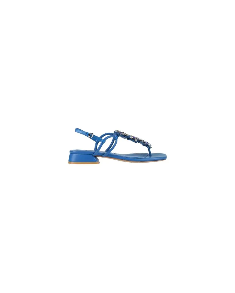 Luciano Barachini SCHUHE - Zehentrennerauf YOOX.COM Königsblau