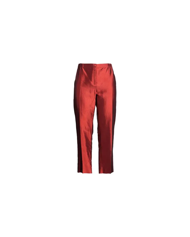 Marina Rinaldi HOSEN & RÖCKE - Hosenauf YOOX.COM Ziegelrot