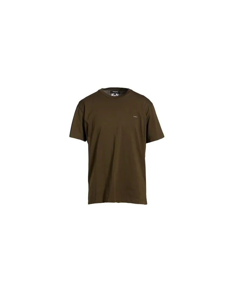 Dsquared2 TOPS - T-shirtsauf YOOX.COM Militärgrün