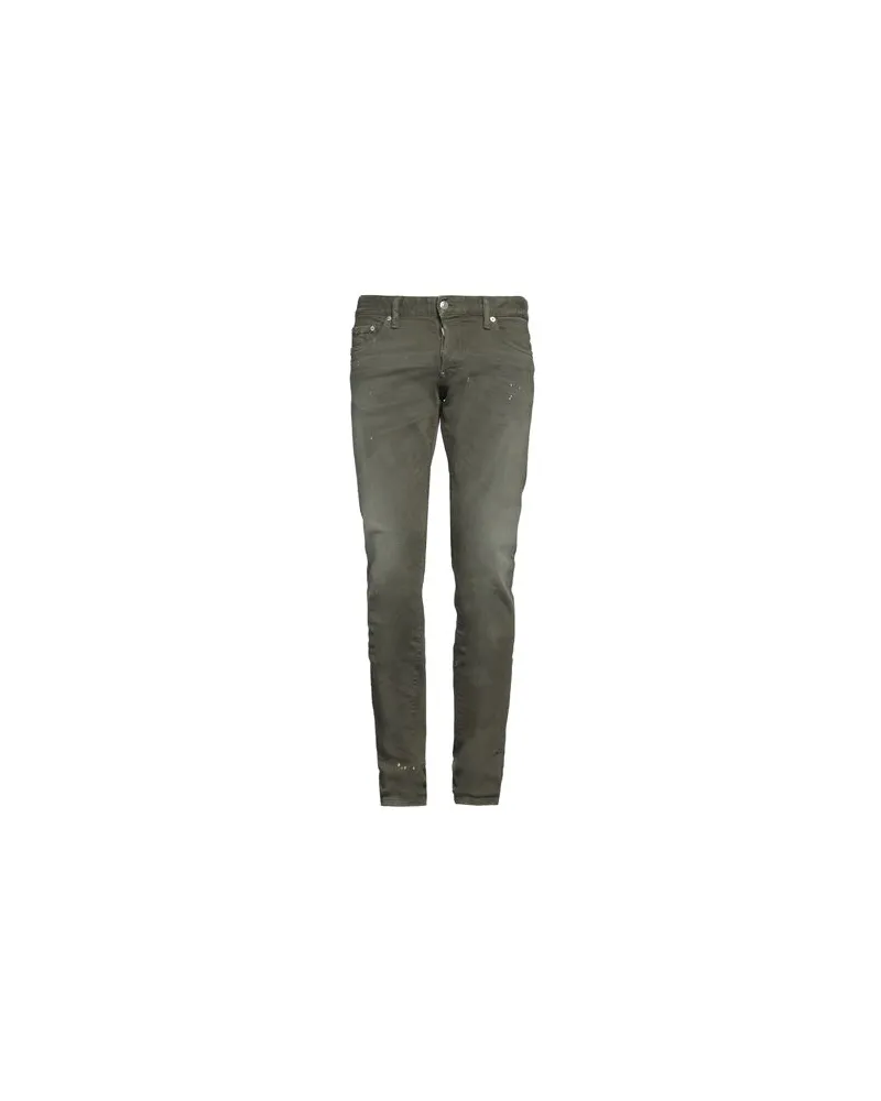 Dsquared2 HOSEN & RÖCKE - Jeanshosenauf YOOX.COM Militärgrün