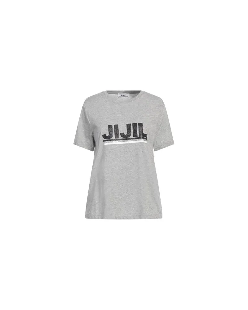 Jijil TOPS - T-shirtsauf YOOX.COM Hellgrau