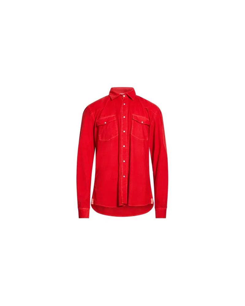 AT.P.CO TOPS - Hemdenauf YOOX.COM Rot