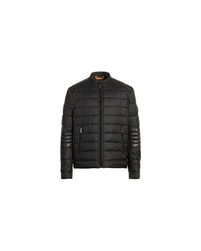 HUGO BOSS JACKEN & MÄNTEL - Pufferjacken & Daunenjackenauf YOOX.COM Schwarz