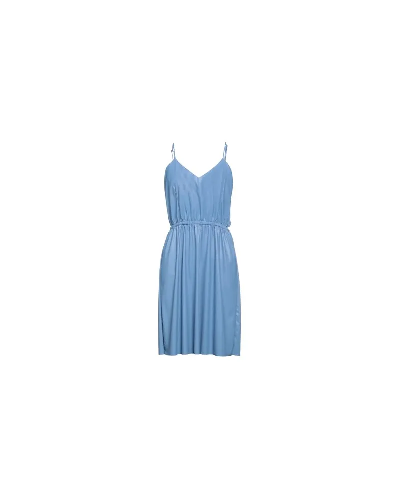 Maison Margiela KLEIDER - Midi-Kleiderauf YOOX.COM Azurblau