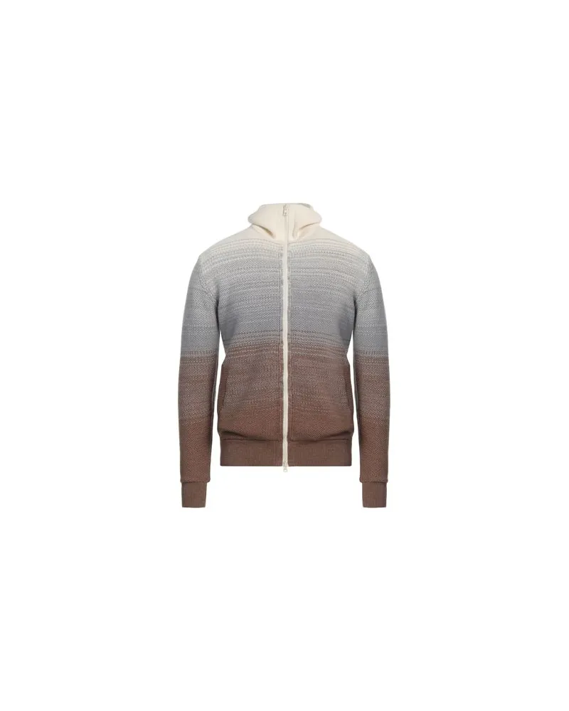 Herno STRICKWAREN - Strickjackenauf YOOX.COM Hellgrau