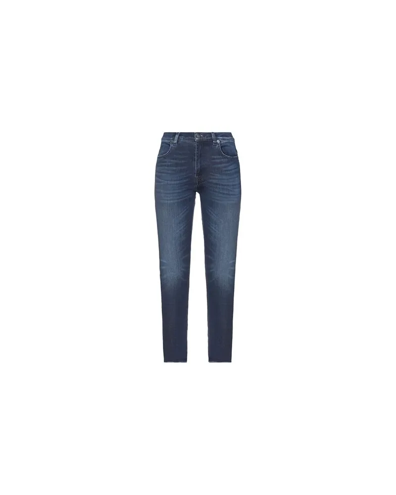 PT TORINO HOSEN & RÖCKE - Jeanshosenauf YOOX.COM Blau