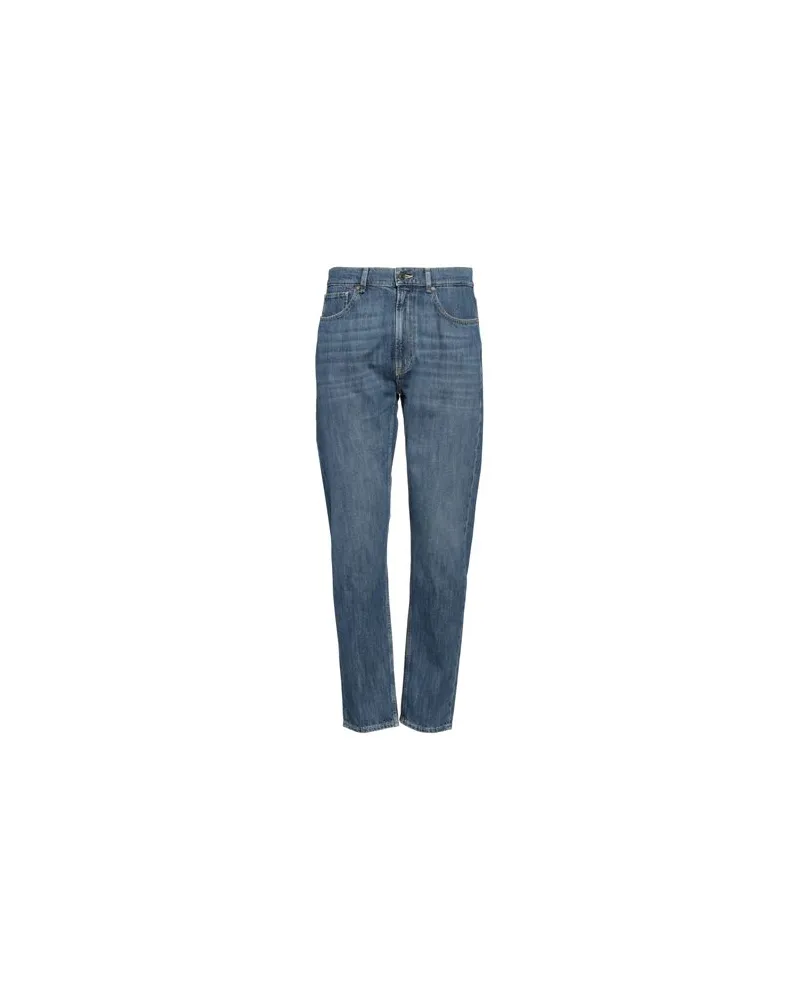 Guess HOSEN & RÖCKE - Jeanshosenauf YOOX.COM Blau
