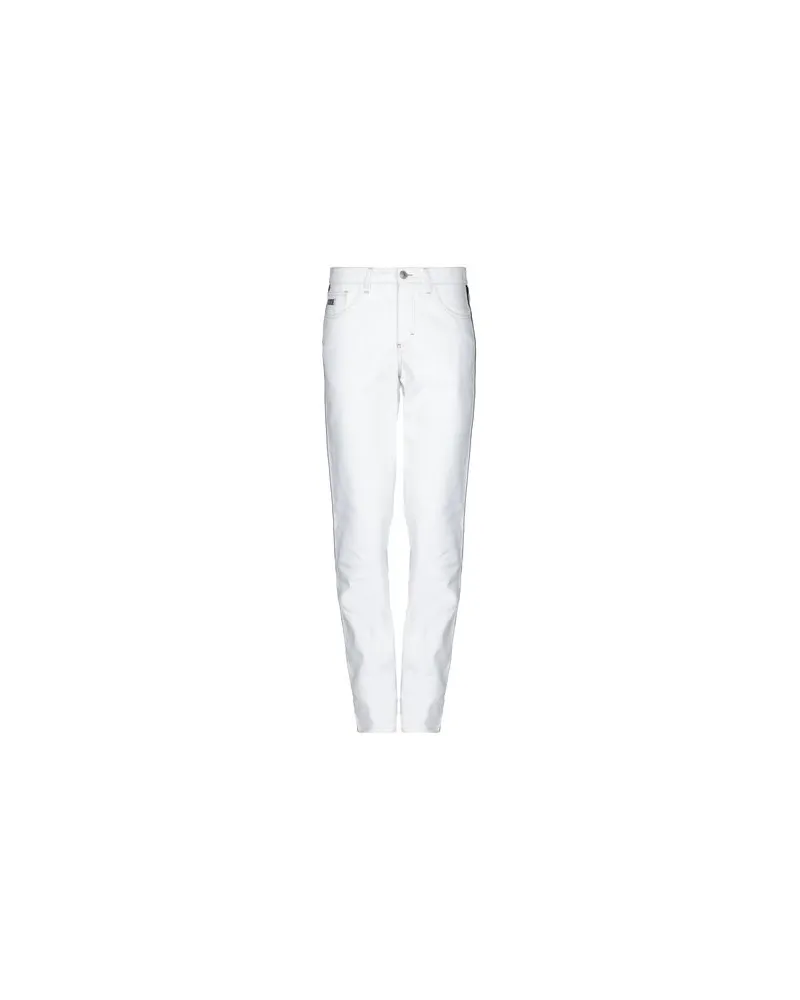 GCDS HOSEN & RÖCKE - Jeanshosenauf YOOX.COM Weiß
