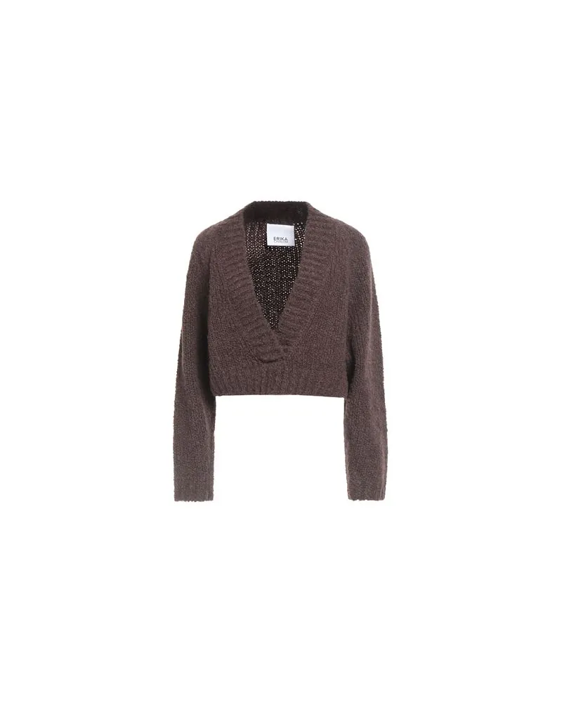 Erika Cavallini STRICKWAREN - Pulloverauf YOOX.COM Schokobraun