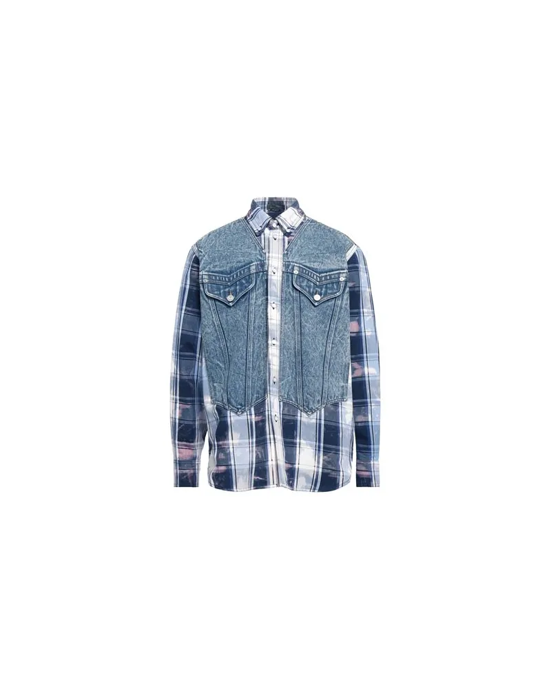 Versace TOPS - Jeanshemdenauf YOOX.COM Blau