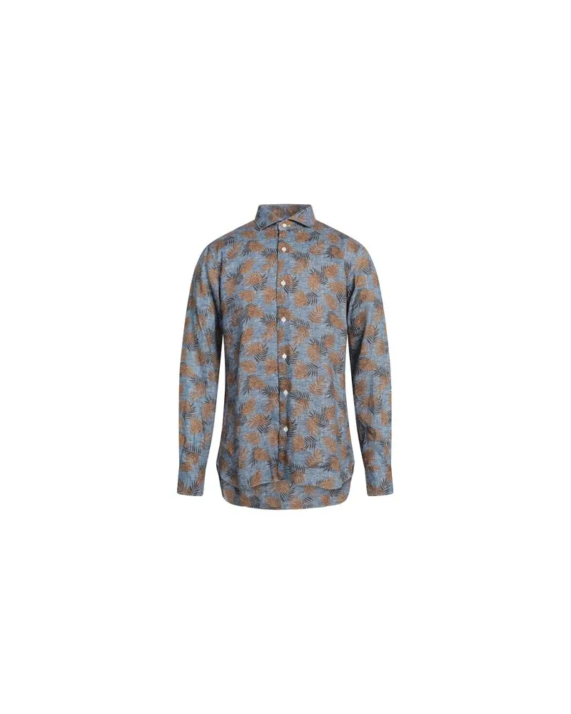 BARBA TOPS - Hemdenauf YOOX.COM Taubenblau