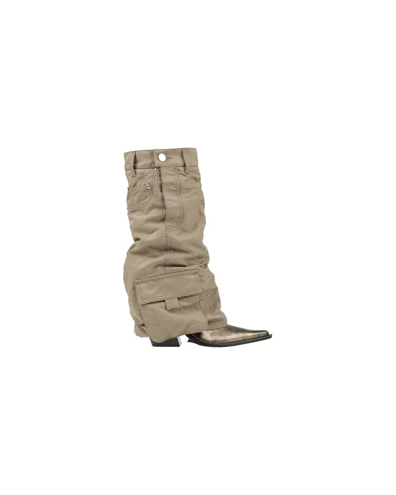 Elena Iachi ARAIA - SCHUHE - Stiefelauf YOOX.COM Khaki