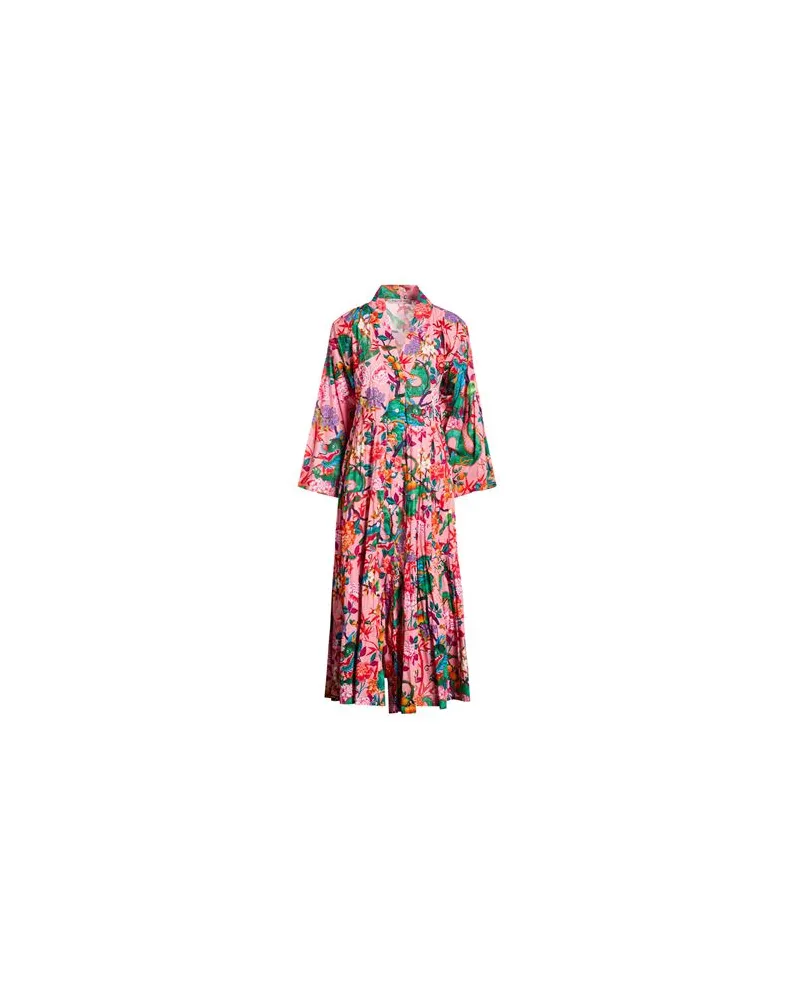 Connor & Blake KLEIDER - Maxi-Kleiderauf YOOX.COM Rosa