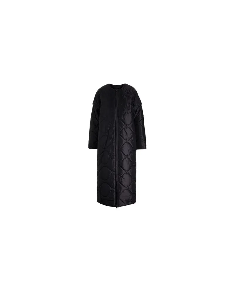 8 by Yoox RECYCLED NYLON QUILTED COAT  - JACKEN & MÄNTEL - Pufferjacken & Daunenjackenauf YOOX.COM Schwarz