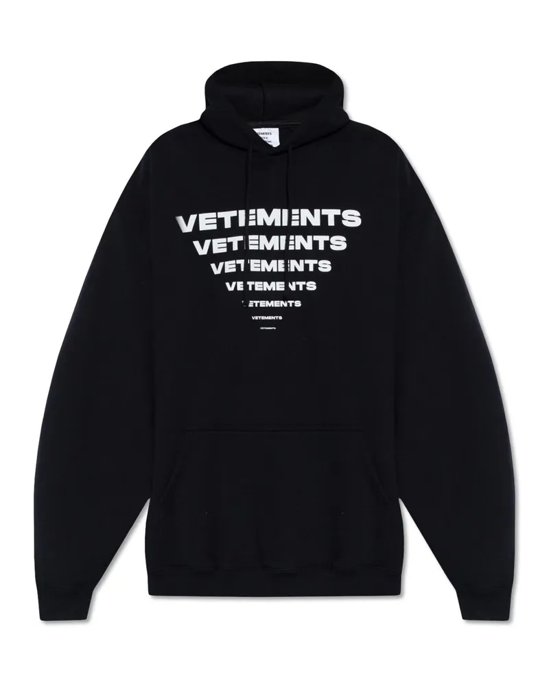 VETEMENTS Sweatshirt Schwarz