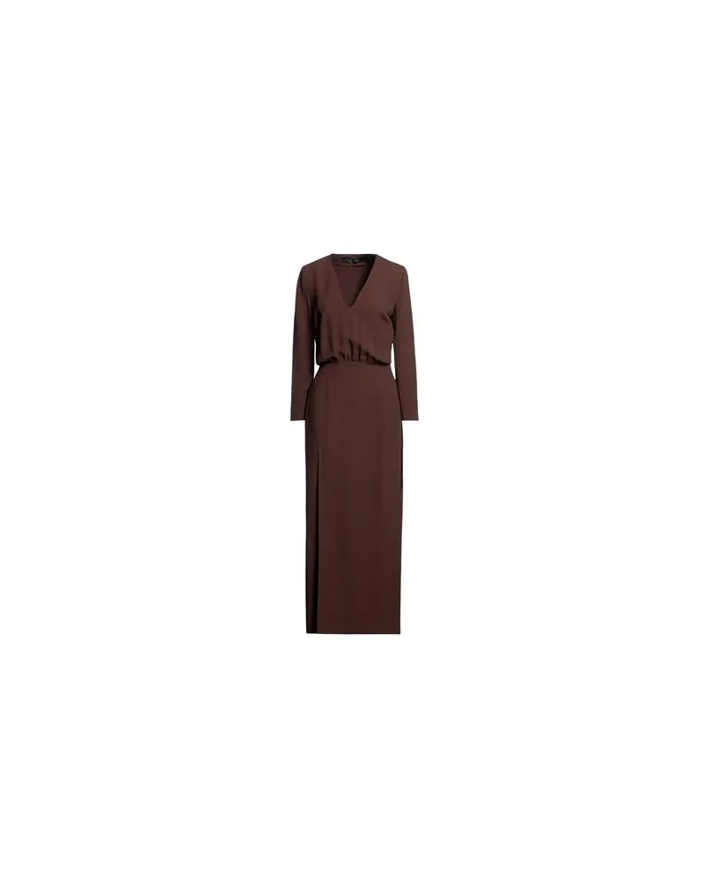 Federica Tosi KLEIDER - Maxi-Kleiderauf YOOX.COM Braun