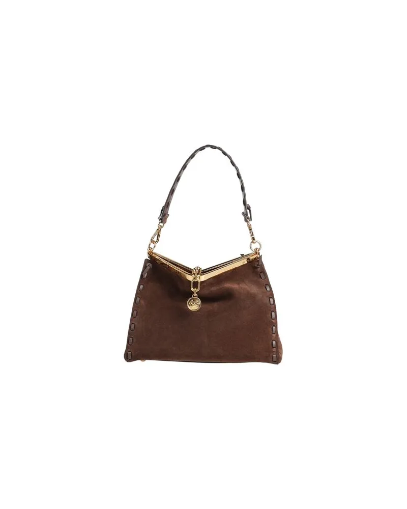 Etro TASCHEN - Schultertaschenauf YOOX.COM Dunkelbraun