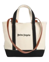 Palm Angels Handtaschen Cremeweiß