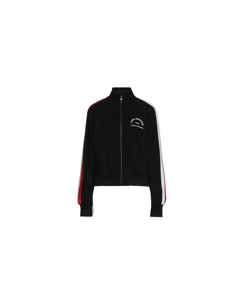 Karl Lagerfeld TOPS - Sweatshirtsauf YOOX.COM Schwarz