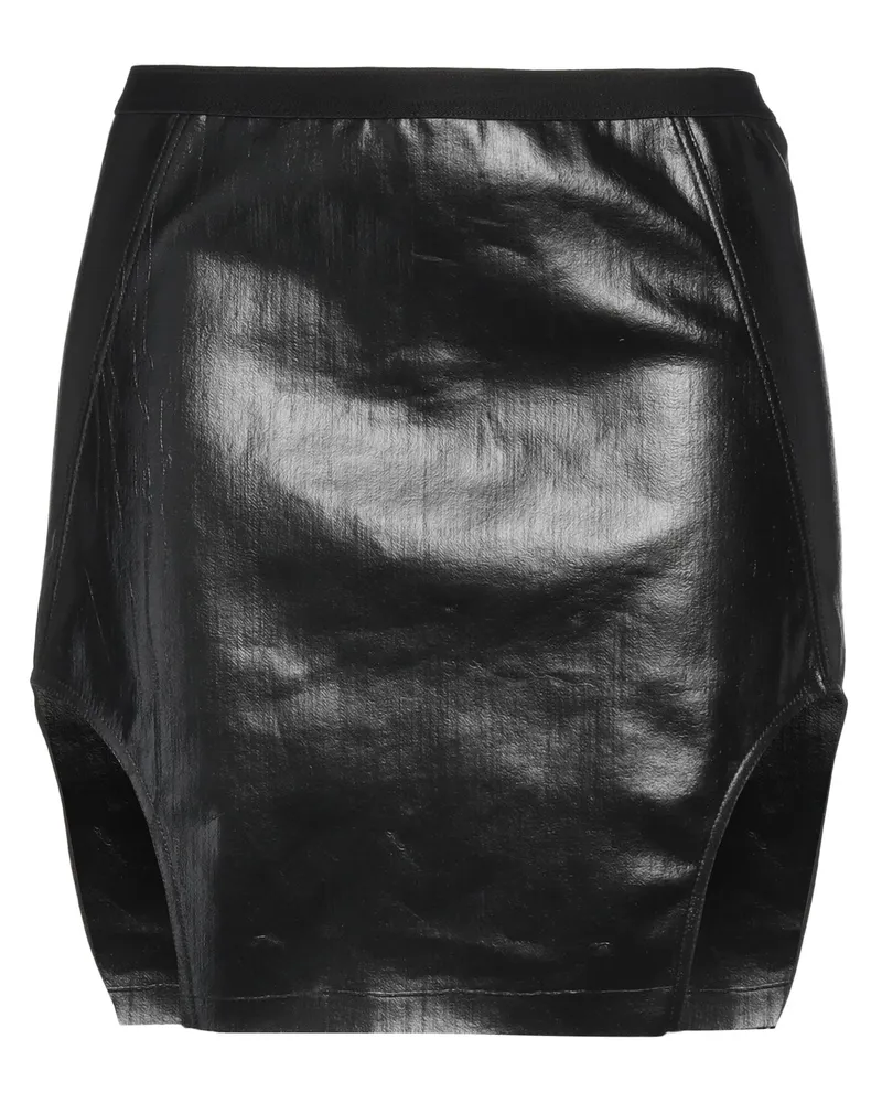 Rick Owens Minirock Schwarz