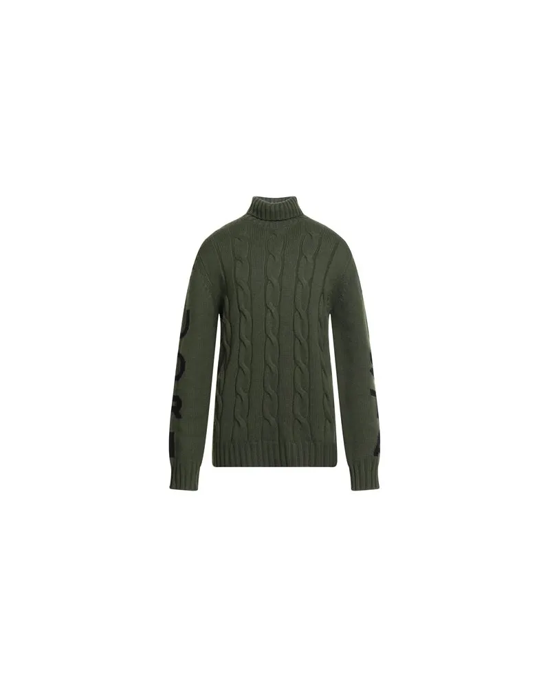 MC2 Saint Barth APRÈS-SKI COLLECTION - STRICKWAREN - Rollkragenpulloverauf YOOX.COM Militärgrün