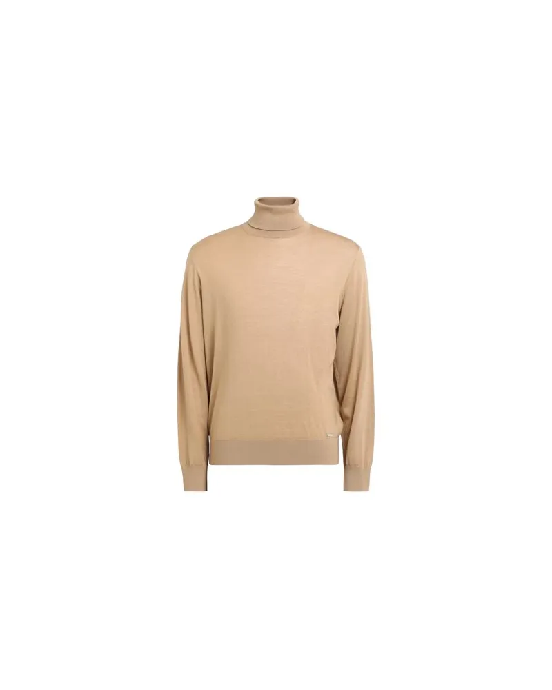 Dsquared2 STRICKWAREN - Rollkragenpulloverauf YOOX.COM Kamel