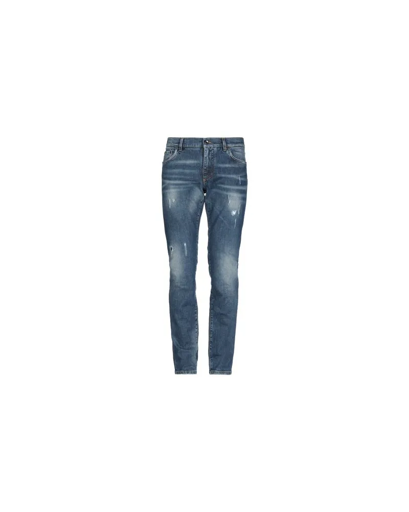 Dolce & Gabbana HOSEN & RÖCKE - Jeanshosenauf YOOX.COM Blau