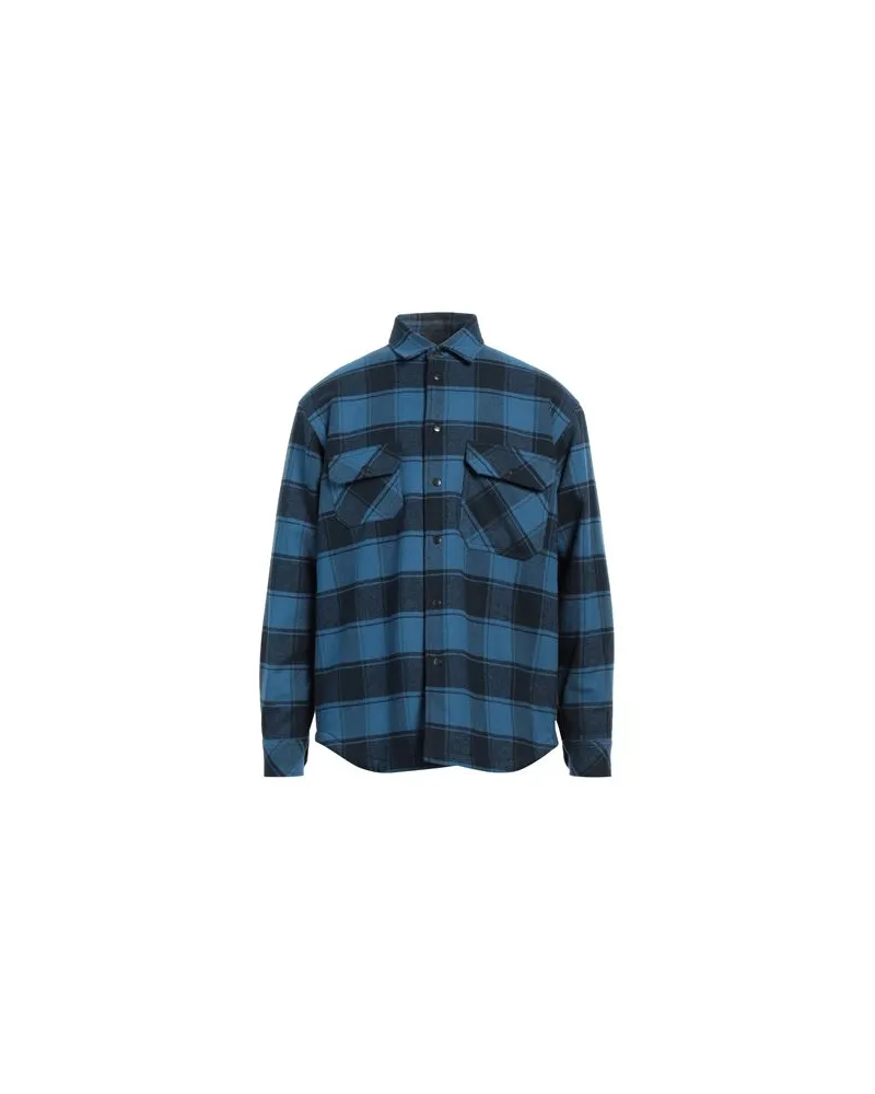 Woolrich TOPS - Hemdenauf YOOX.COM Blau