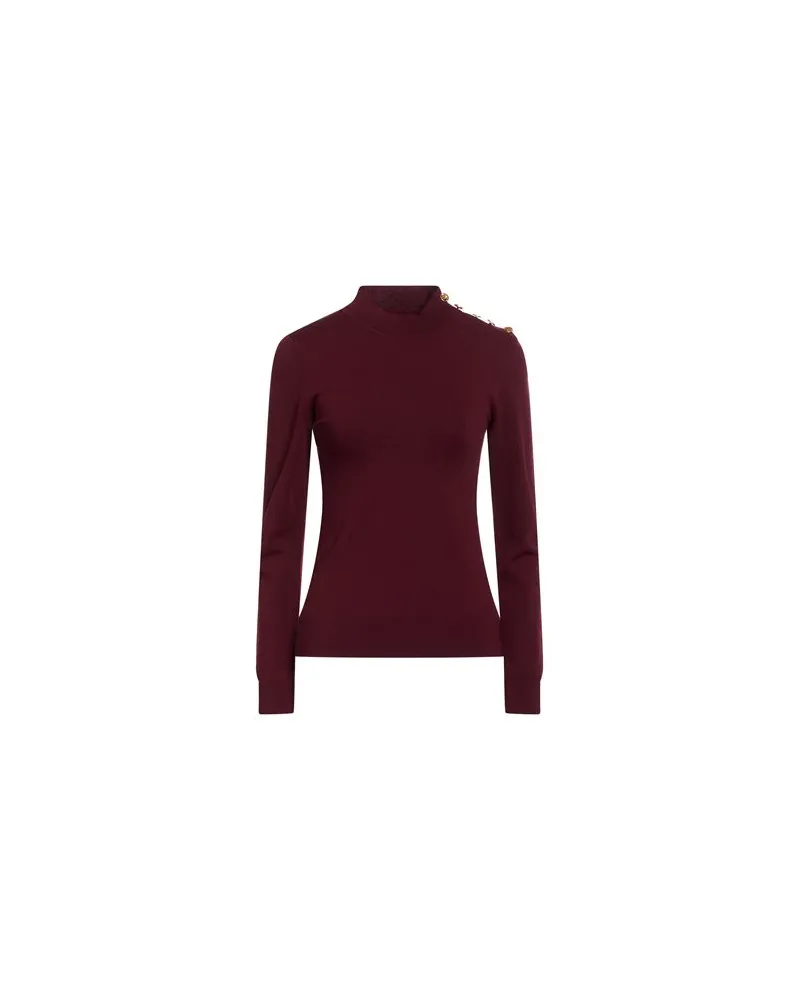 Karl Lagerfeld STRICKWAREN - Rollkragenpulloverauf YOOX.COM Bordeaux