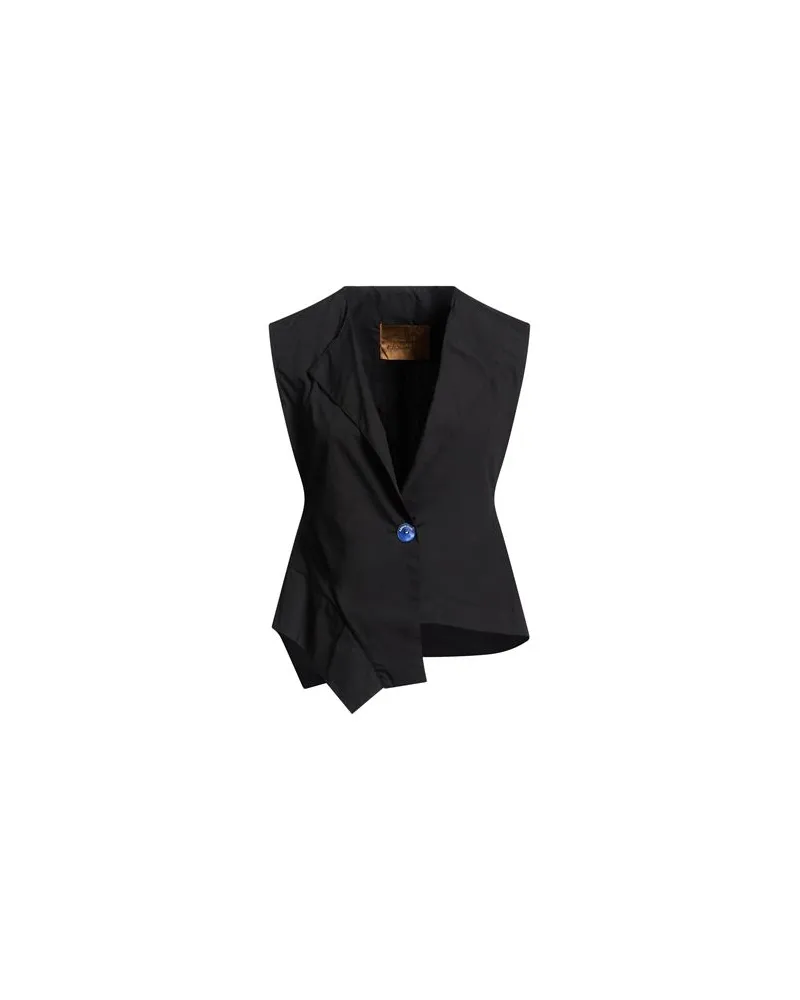 Alessia Santi ANZÜGE und CO-ORDS - Couture-Westenauf YOOX.COM Schwarz