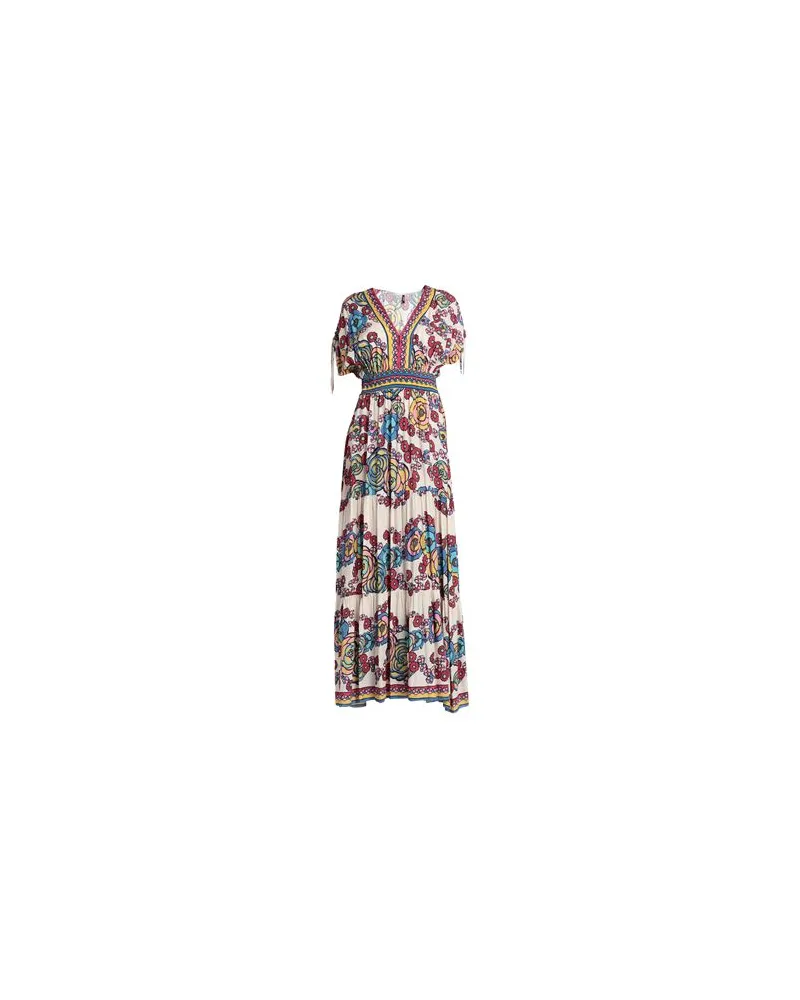 Valery KLEIDER - Maxi-Kleiderauf YOOX.COM Beige