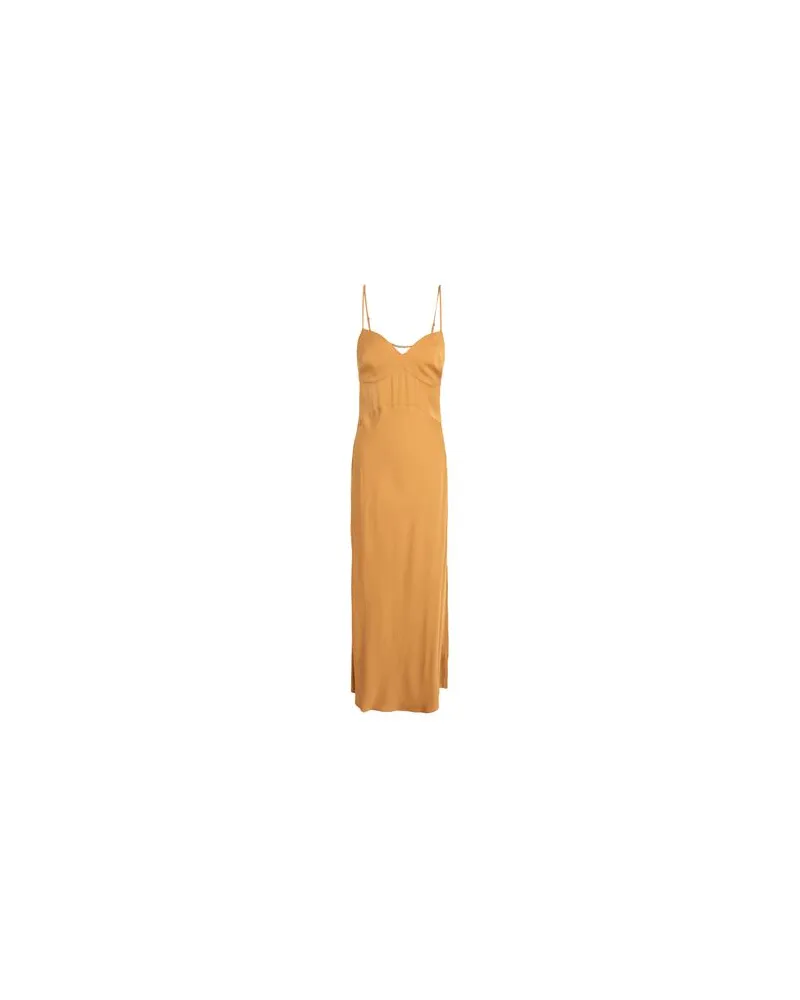 Calvin Klein KLEIDER - Maxi-Kleiderauf YOOX.COM Senf