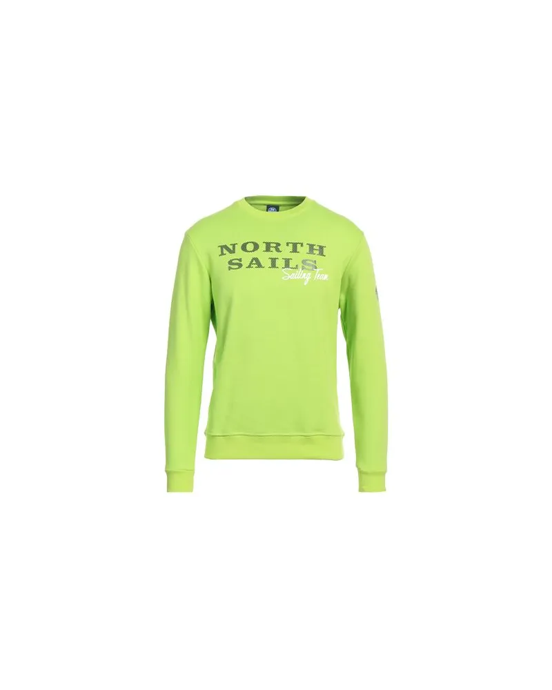 North Sails TOPS - Sweatshirtsauf YOOX.COM Limettengrün