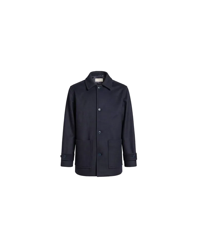 Officine Generale JACKEN & MÄNTEL - Mäntelauf YOOX.COM Marineblau