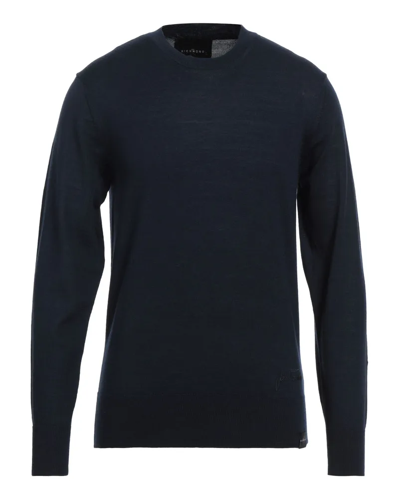 John Richmond Pullover Nachtblau