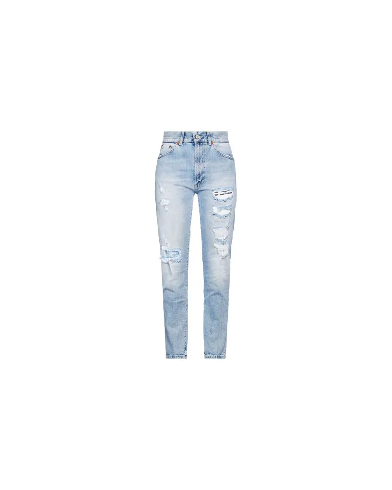 Dondup HOSEN & RÖCKE - Jeanshosenauf YOOX.COM Blau