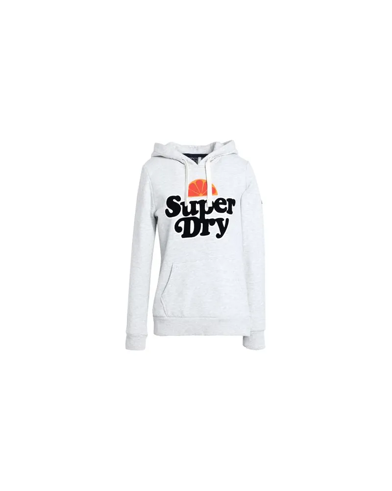 Superdry. VINTAGE COOPER NOSTALGIA HOOD  - TOPS - Sweatshirtsauf YOOX.COM Hellgrau