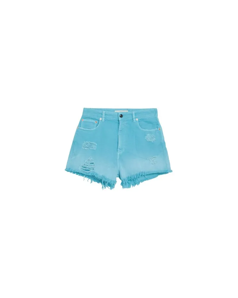 Semicouture HOSEN & RÖCKE - Jeansshortsauf YOOX.COM Tūrkis