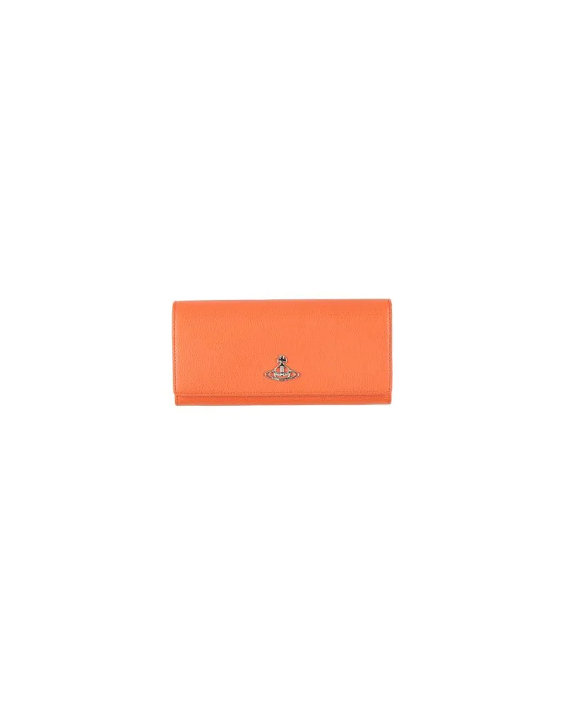 Vivienne Westwood Kleinlederwaren - Brieftaschenauf YOOX.COM Orange